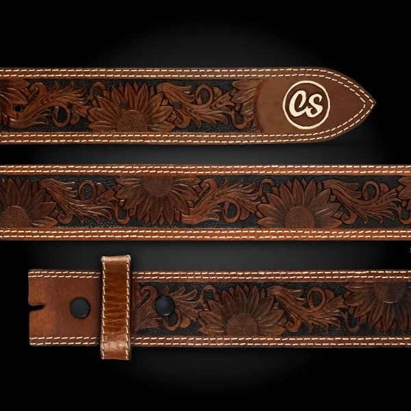 Cypress Leather Belt